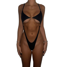 Load image into Gallery viewer, BLACK MIAMI SWIMSUIT
